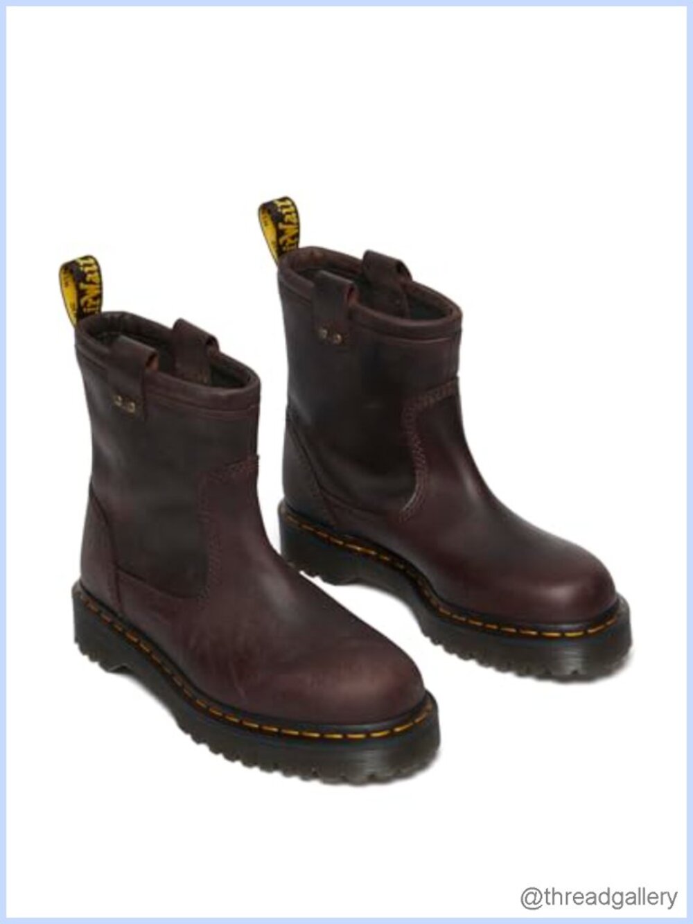 Dr. Martens Anistone Lo Leather Boots Bex Sole Ankle Work Boot